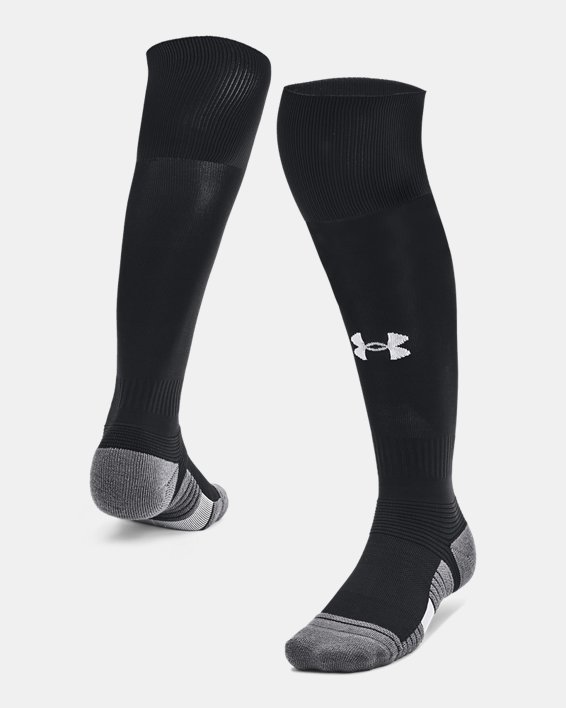 ถุงเท้าฟุตบอลยาวเหนือน่อง UA Accelerate ยูนิเซ็กส์ in Black image number 0